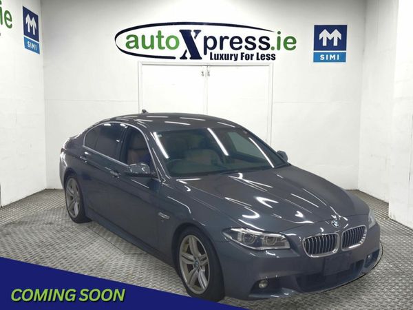 BMW 5-Series Saloon, Diesel, 2016, Grey