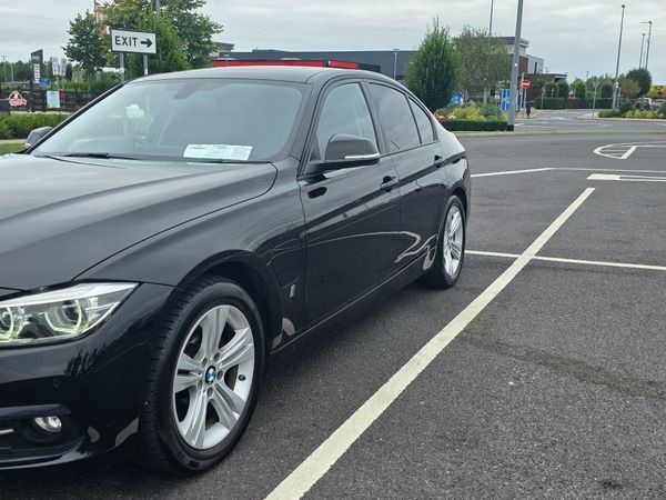 BMW 3-Series Saloon, Petrol Plug-in Hybrid, 2017, Black