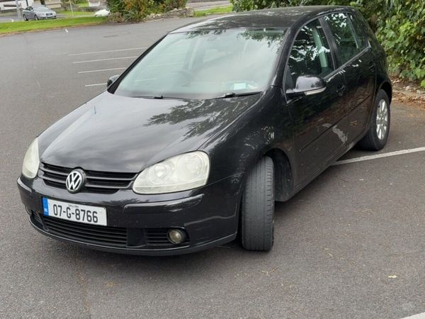 Volkswagen Golf Hatchback, Petrol, 2007, Black