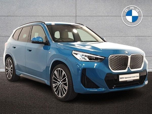 BMW iX1 SUV, Electric, 2024, Blue