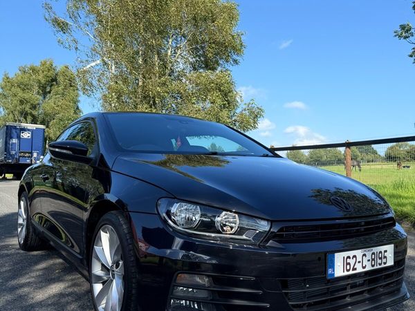 Volkswagen Scirocco Coupe, Diesel, 2016, Black