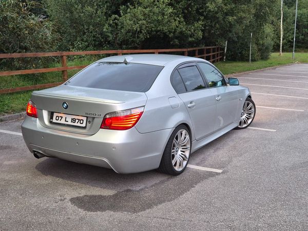 BMW 5-Series Saloon, Diesel, 2007, Silver