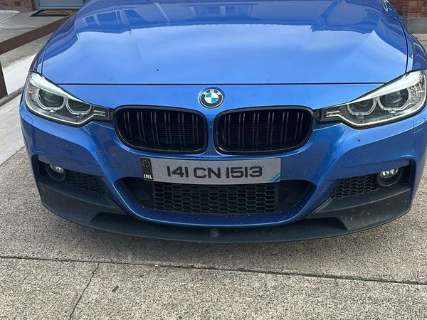 BMW 3-Series Saloon, Diesel, 2014, Blue
