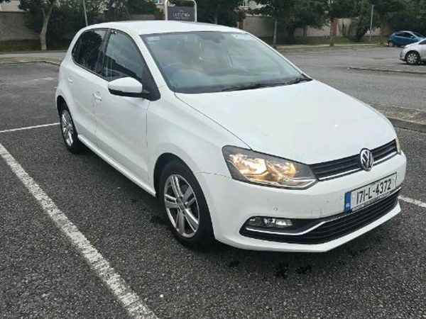 Volkswagen Polo Hatchback, Petrol, 2017, White