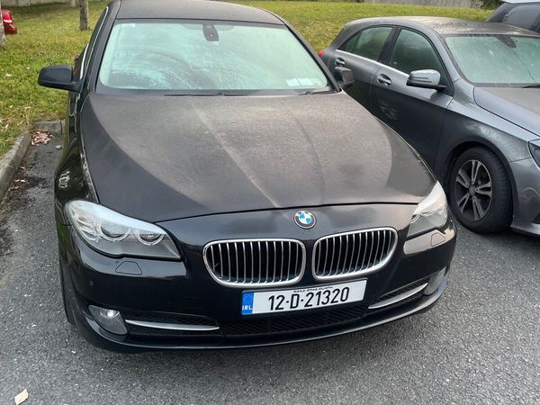 BMW 5-Series Saloon, Diesel, 2012, Black
