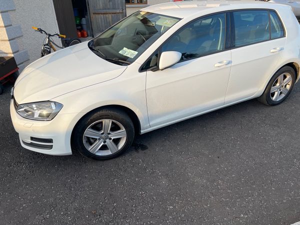 Volkswagen Golf Hatchback, Diesel, 2016, White