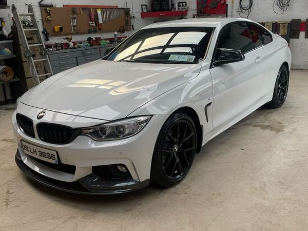 BMW 4-Series Coupe, Diesel, 2015, White