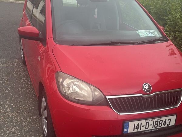 Skoda Citigo Hatchback, Petrol, 2014, Red