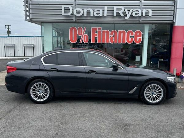 BMW 5-Series Saloon, Hybrid, 2019, Black