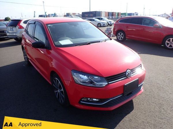 Volkswagen Polo Hatchback, Petrol, 2016, Red