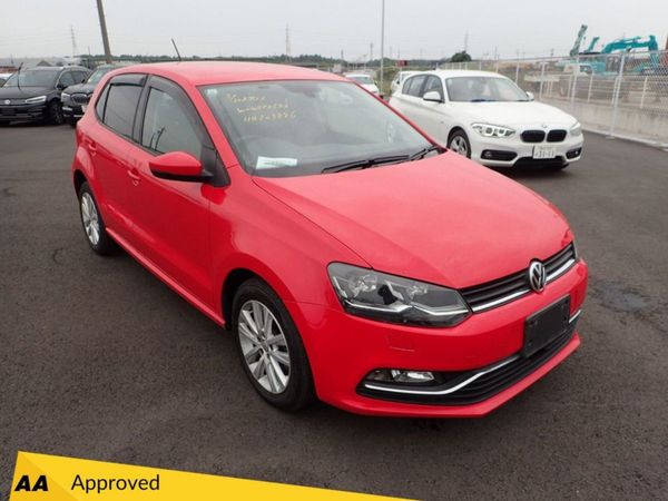 Volkswagen Polo Hatchback, Petrol, 2017, Red