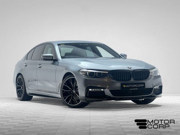 BMW 5-Series Saloon, Diesel, 2018, Grey