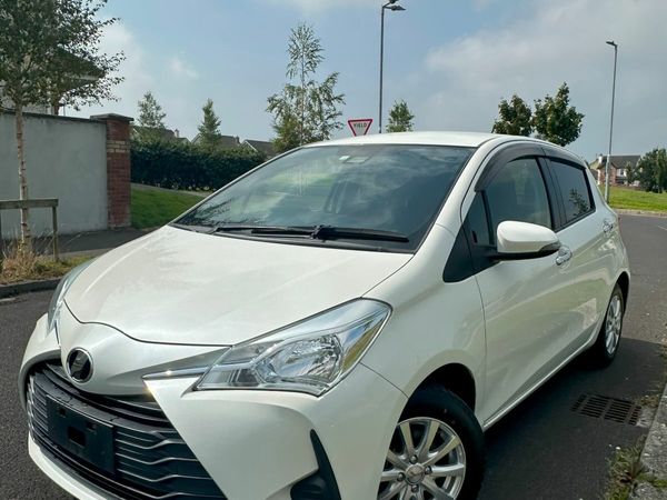 Toyota Vitz Hatchback, Petrol, 2019, White