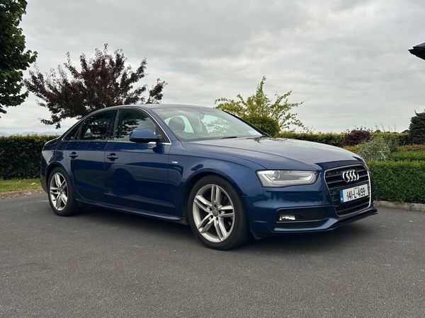 Audi A4 Saloon, Diesel, 2014, Blue