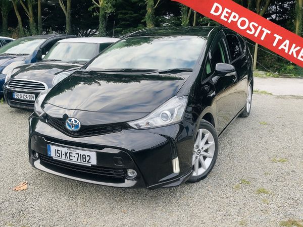 Toyota Prius MPV, Petrol Hybrid, 2015, Black
