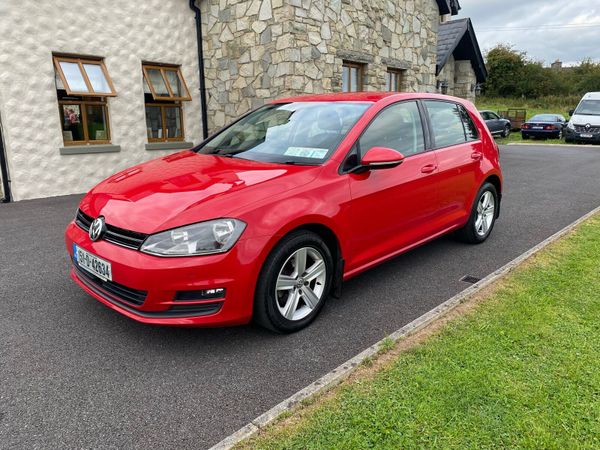 Volkswagen Golf Hatchback, Diesel, 2015, Red
