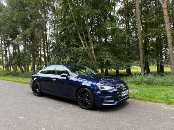 Audi A4 Saloon, Diesel, 2019, Blue