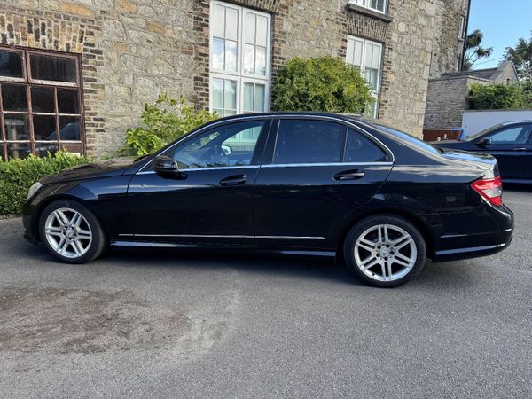 Mercedes-Benz C-Class Saloon, Petrol, 2009, Black
