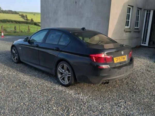 BMW 5-Series Saloon, Diesel, 2015, Black
