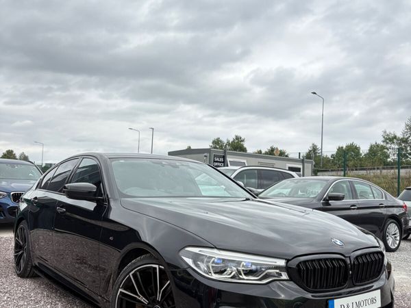 BMW 5-Series Saloon, Diesel, 2017, Black