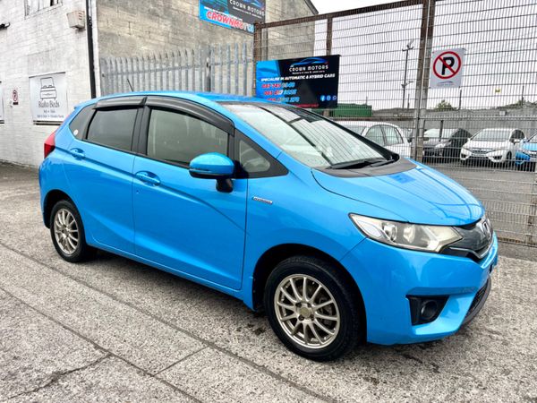 Honda Fit Hatchback, Petrol Hybrid, 2014, Blue