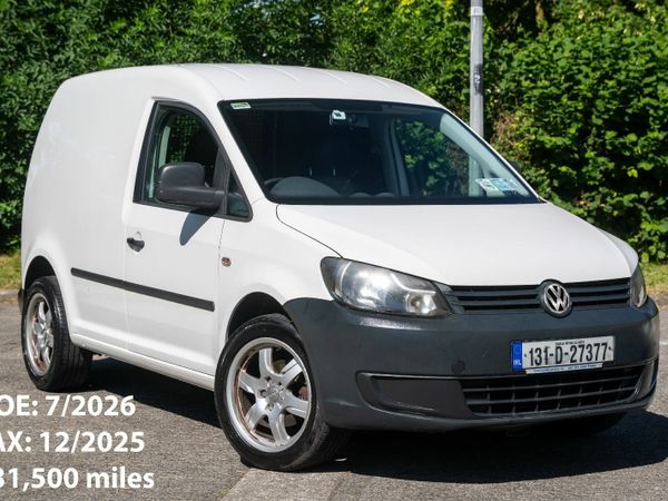 Volkswagen Caddy Van, Diesel, 2013, White