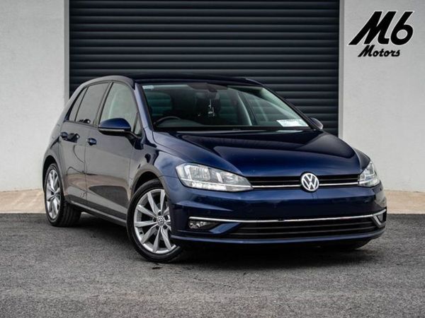 Volkswagen Golf Hatchback, Diesel, 2018, Blue