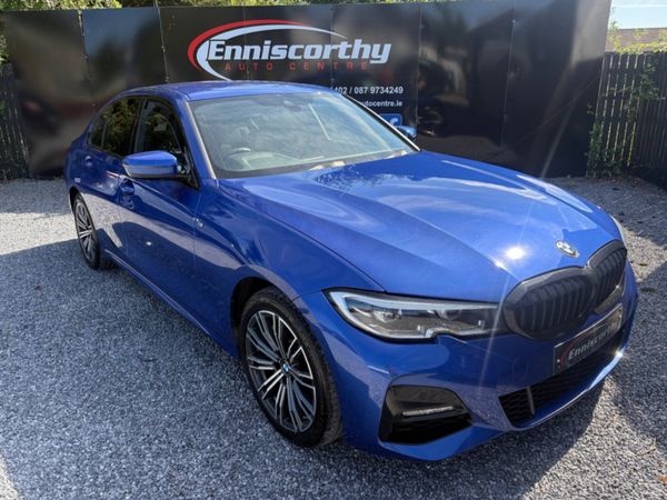 BMW 3-Series Saloon, Petrol Hybrid, 2021, Blue