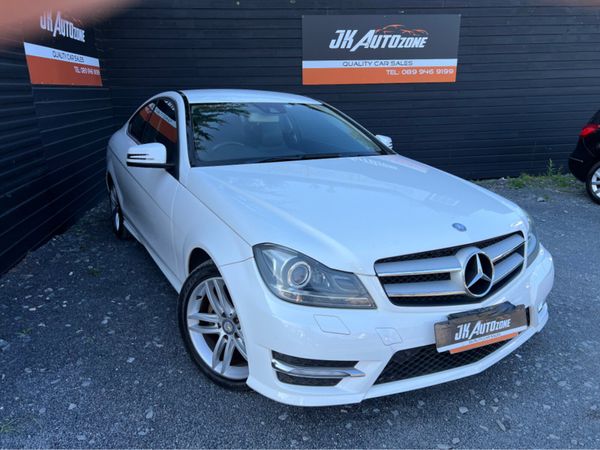 Mercedes-Benz C-Class Coupe, Petrol, 2012, White