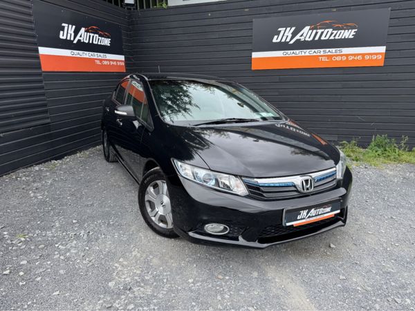 Honda Civic Saloon, Petrol Hybrid, 2013, Black