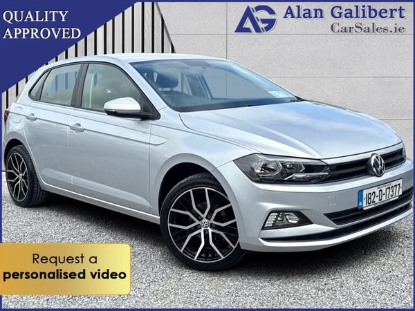 Volkswagen Polo Hatchback, Petrol, 2018, Silver