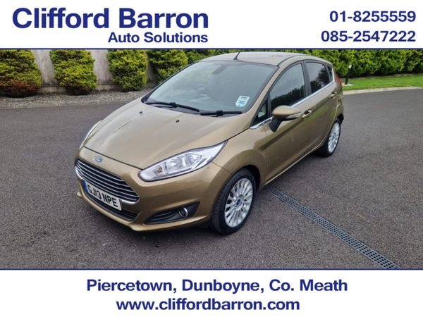 Ford Fiesta Hatchback, Petrol, 2013, Brown