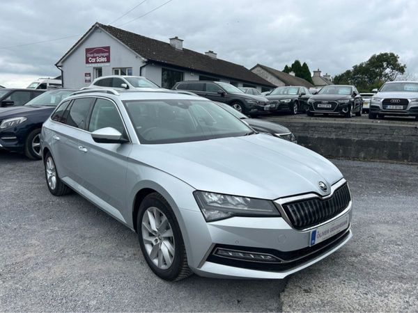 Skoda Superb Estate, Petrol Plug-in Hybrid, 2021, Black