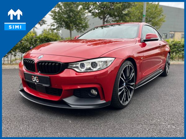 BMW 4-Series Coupe, Diesel, 2017, Red