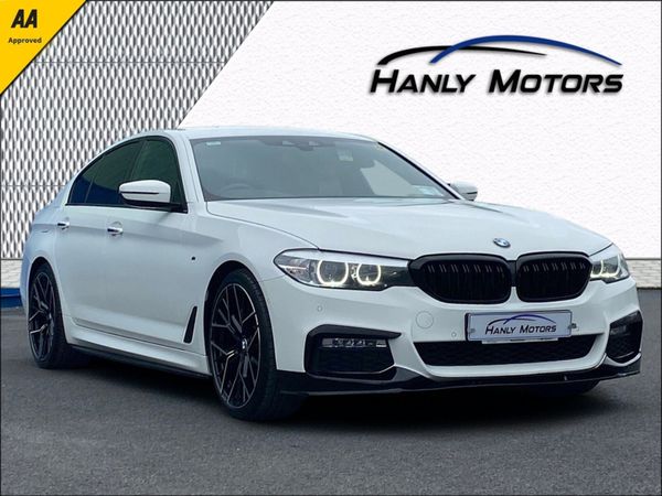 BMW 5-Series Saloon, Diesel, 2017, White
