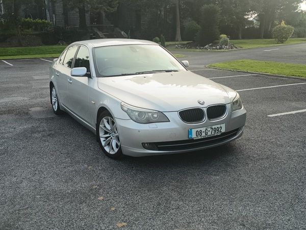 BMW 5-Series Saloon, Diesel, 2008, Silver