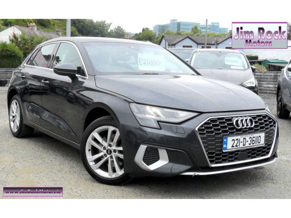 Audi A3 Hatchback, Petrol Plug-in Hybrid, 2022, Grey