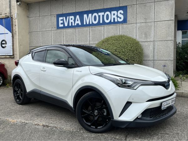Toyota C-HR SUV, Petrol Hybrid, 2019, White