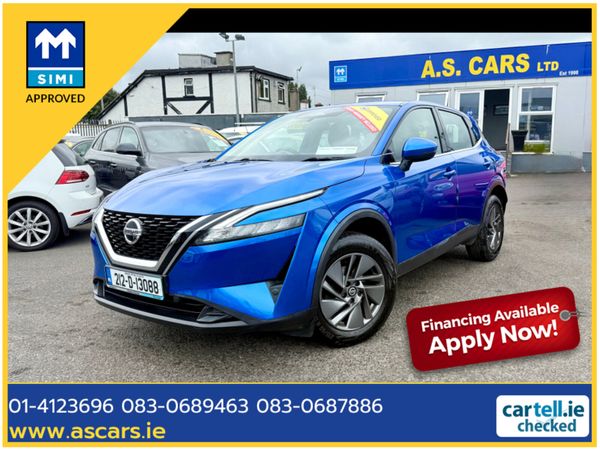 Nissan Qashqai SUV, Petrol, 2021, Blue