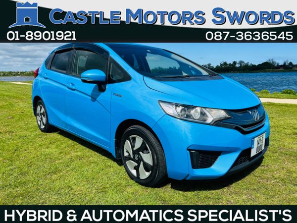 Honda Fit Hatchback, Petrol Hybrid, 2014, Blue