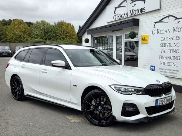 BMW 3-Series Estate, Petrol Plug-in Hybrid, 2022, White