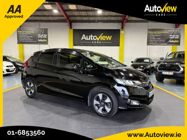 Honda Fit Hatchback, Petrol Hybrid, 2019, Black