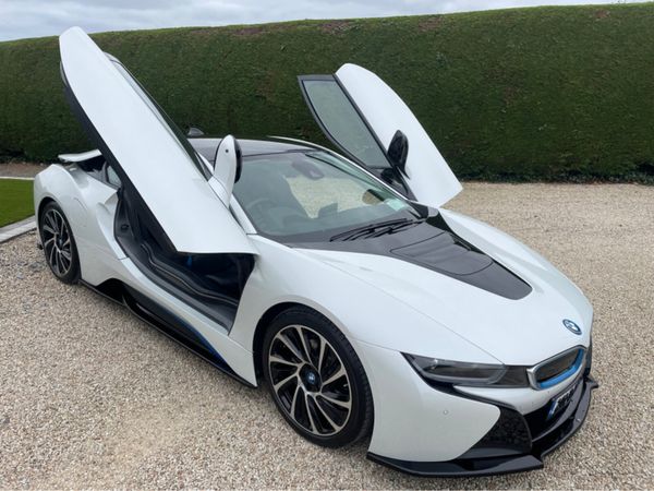 BMW i8 Coupe, Petrol Hybrid, 2020, White