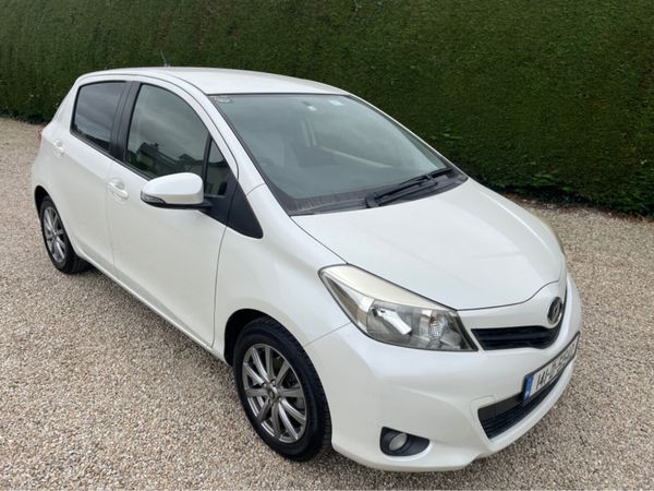 Toyota Vitz Hatchback, Petrol, 2014, White