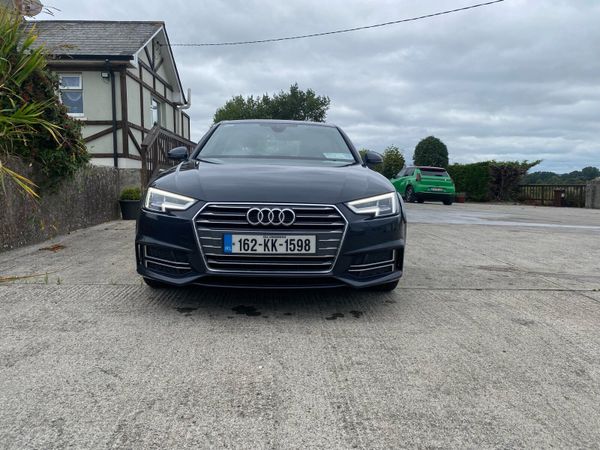 Audi A4 Saloon, Diesel, 2016, Blue