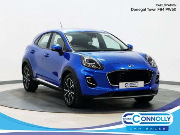 Ford Puma SUV, Petrol Hybrid, 2023, Blue