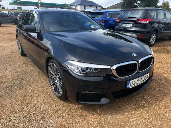BMW 5-Series Saloon, Diesel, 2017, Black