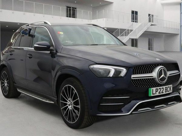 Mercedes-Benz GLE SUV, Diesel Hybrid, 2022, Blue