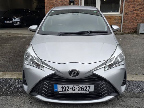 Toyota Vitz Hatchback, Petrol, 2019, Silver