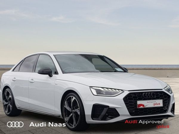 Audi A4 Saloon, Diesel Hybrid, 2024, White